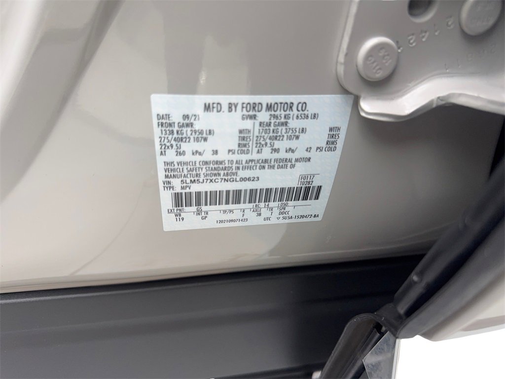 Used 2022 Lincoln Aviator Reserve w/ Equipment Group 201A image 90