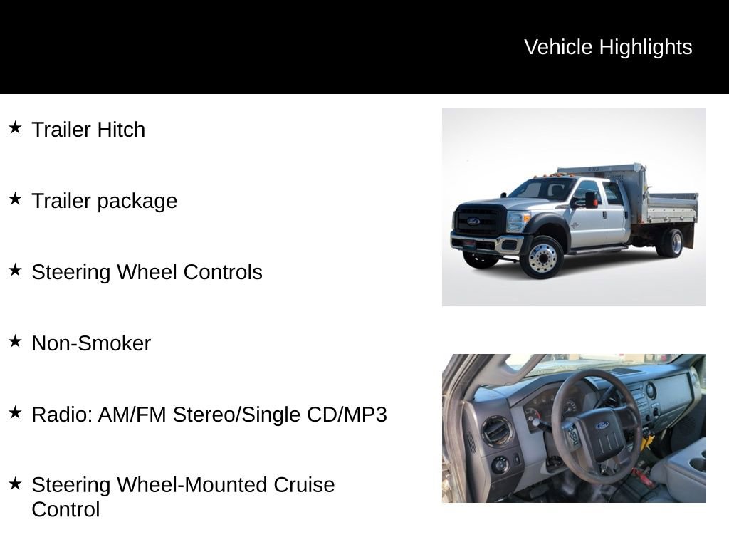 Used 2016 Ford F550 2WD Crew Cab Super Duty image 11