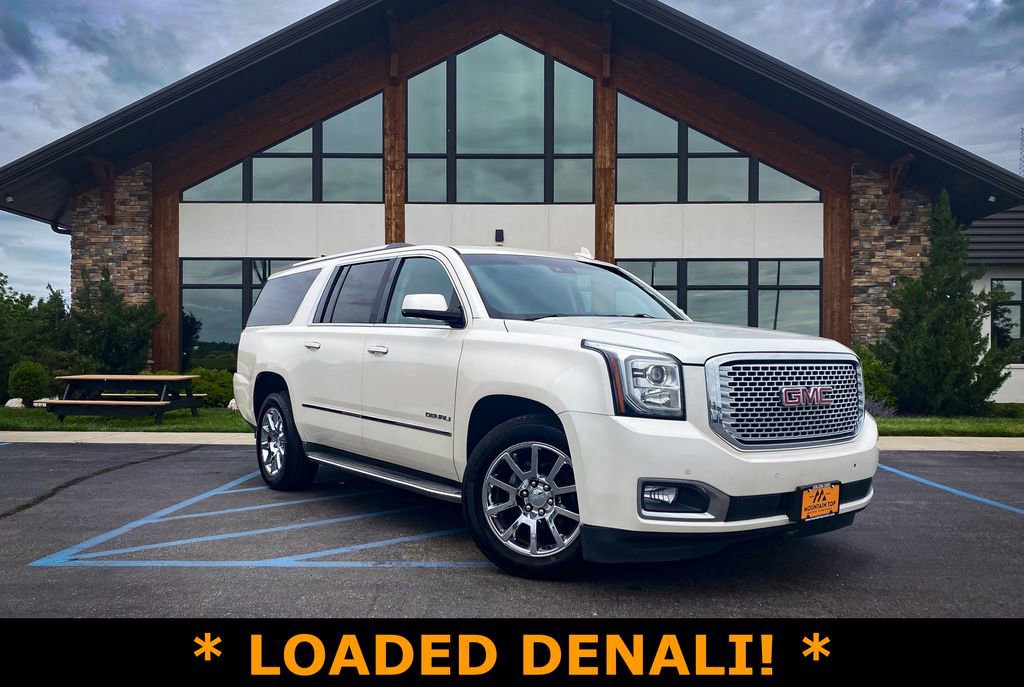 Used 2015 GMC Yukon XL Denali w/ Open Road Package AWD/4WD image 1