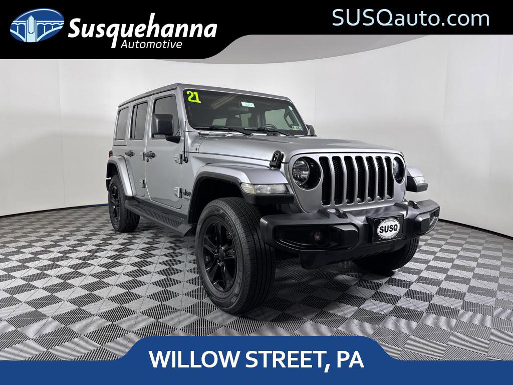 Used 2021 Jeep Wrangler Unlimited Sahara image 1