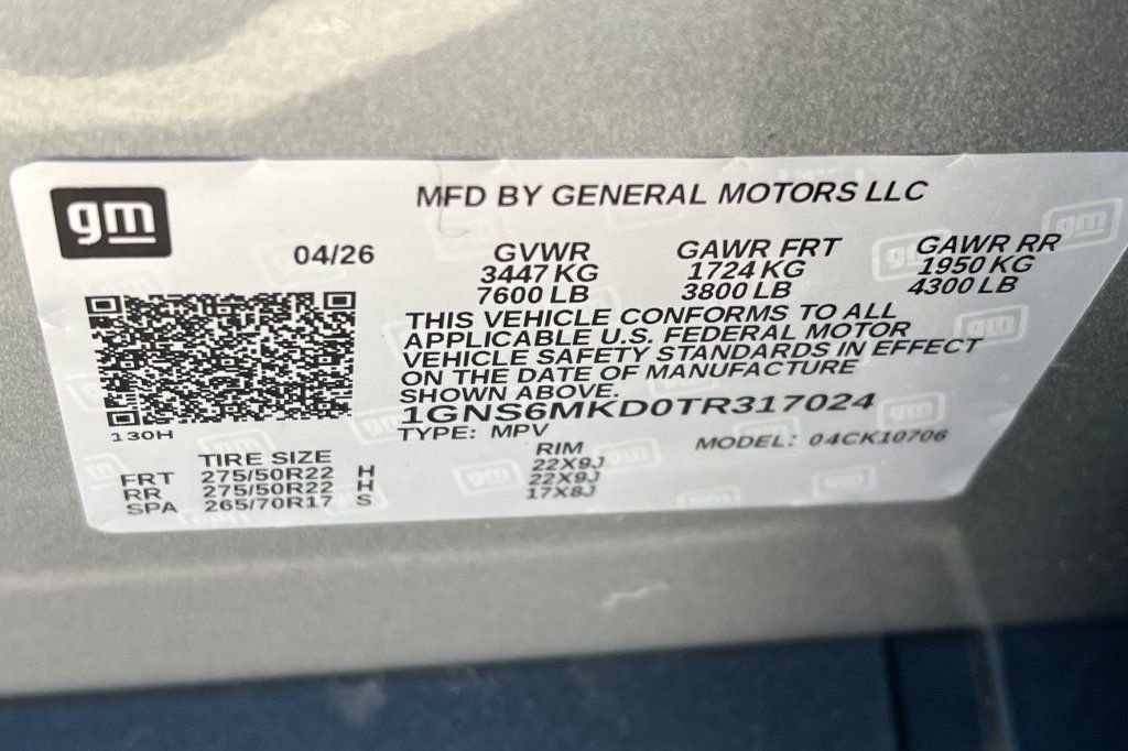 New 2026 Chevrolet Tahoe LS AWD/4WD image 23