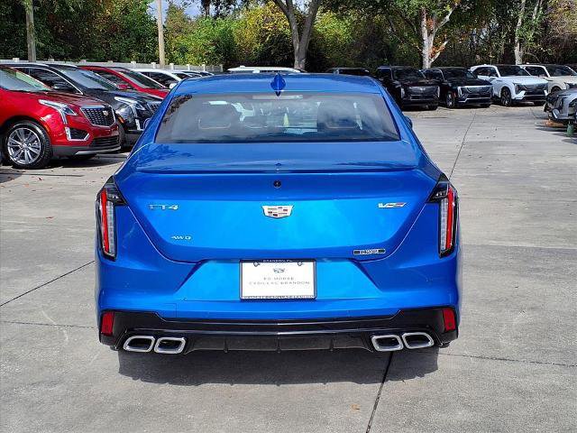 New 2026 Cadillac CT4 V w/ LPO, Blue Accent Package image 4