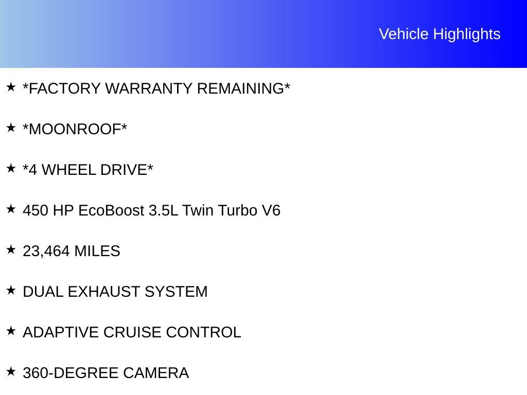 Used 2024 Ford F150 Raptor AWD/4WD image 7