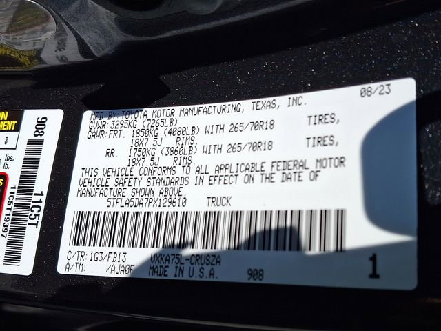 Used 2023 Toyota Tundra SR5 AWD/4WD image 27