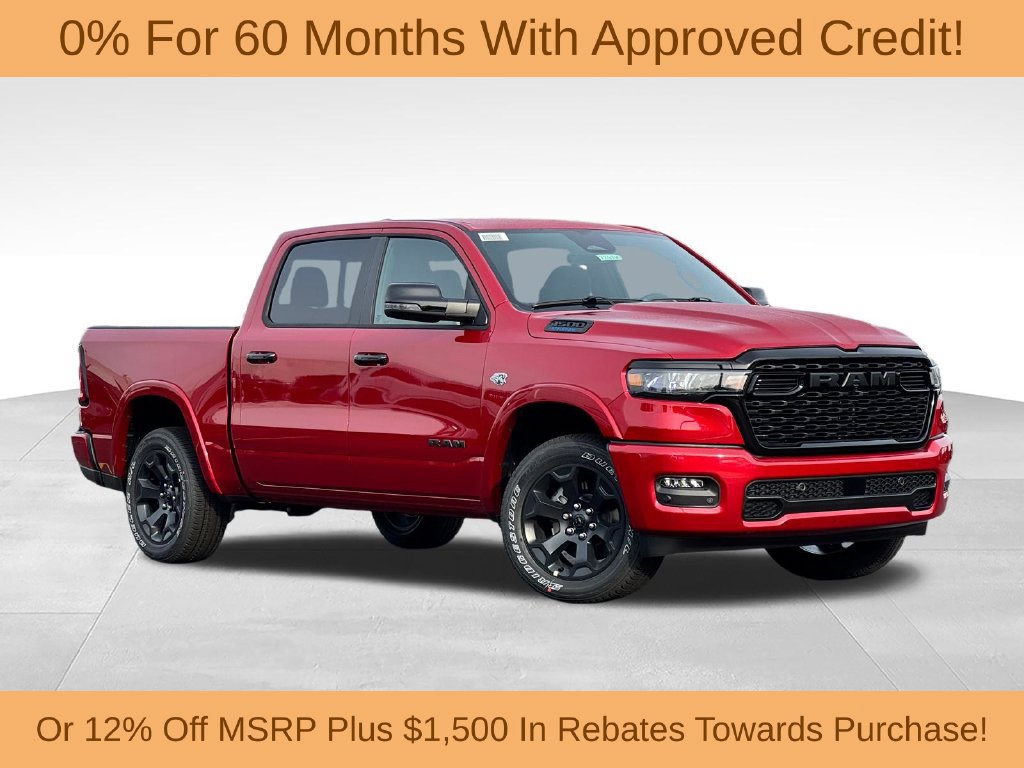 New 2026 RAM 1500 Big Horn w/ Night Edition AWD/4WD 360° Tour