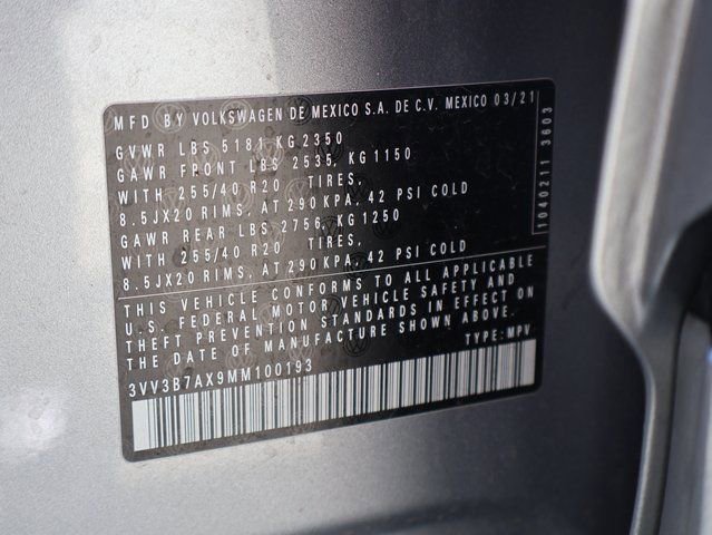 Used 2021 Volkswagen Tiguan SE R-Line image 38