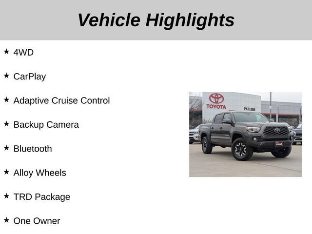 Used 2023 Toyota Tacoma TRD Off-Road w/ Technology Package image 5