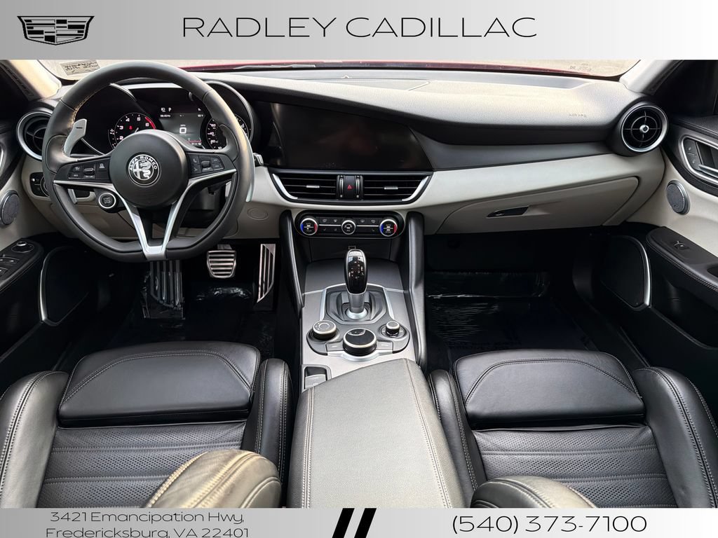 Used 2019 Alfa Romeo Giulia Ti Sport w/ Quick Order Package 22S Sport AWD/4WD image 11