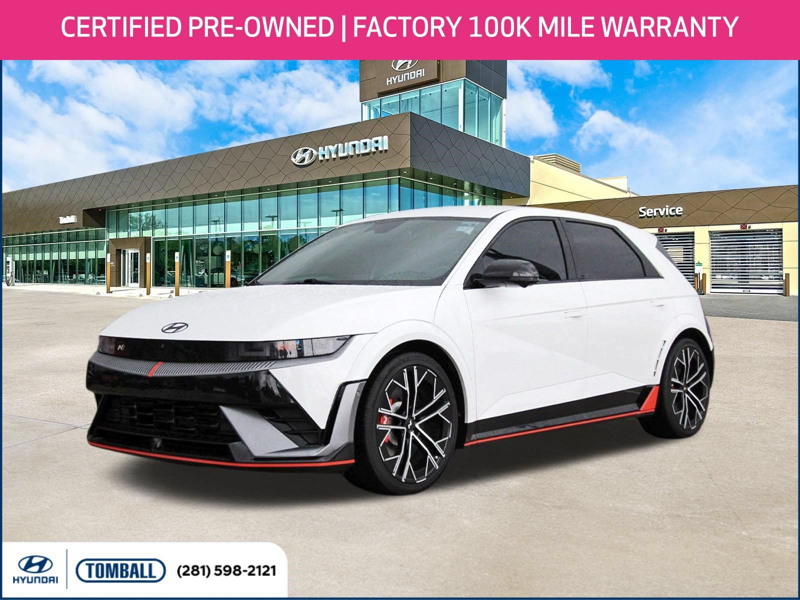 Certified 2025 Hyundai Ioniq 5 N AWD/4WD image 1