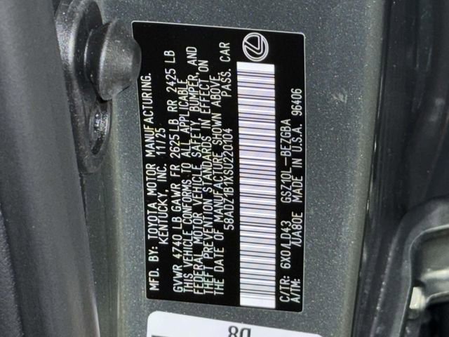 New 2025 Lexus ES 350 350 w/ Premium Package image 21