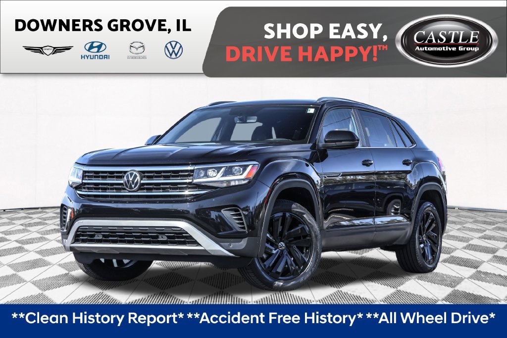 Certified 2023 Volkswagen Atlas Cross Sport SE w/ Panoramic Sunroof Package