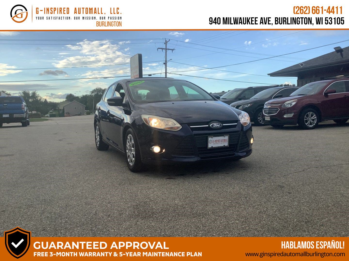 Used 2012 Ford Focus SE