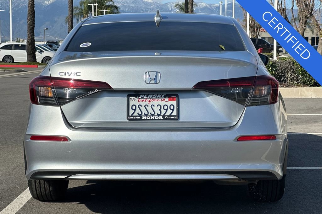 Certified 2025 Honda Civic LX image 5