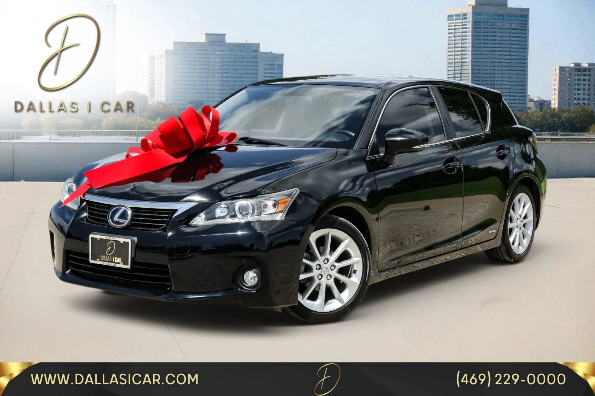 Used 2012 Lexus CT 200h Premium w/ Premium Audio Pkg FWD image 1