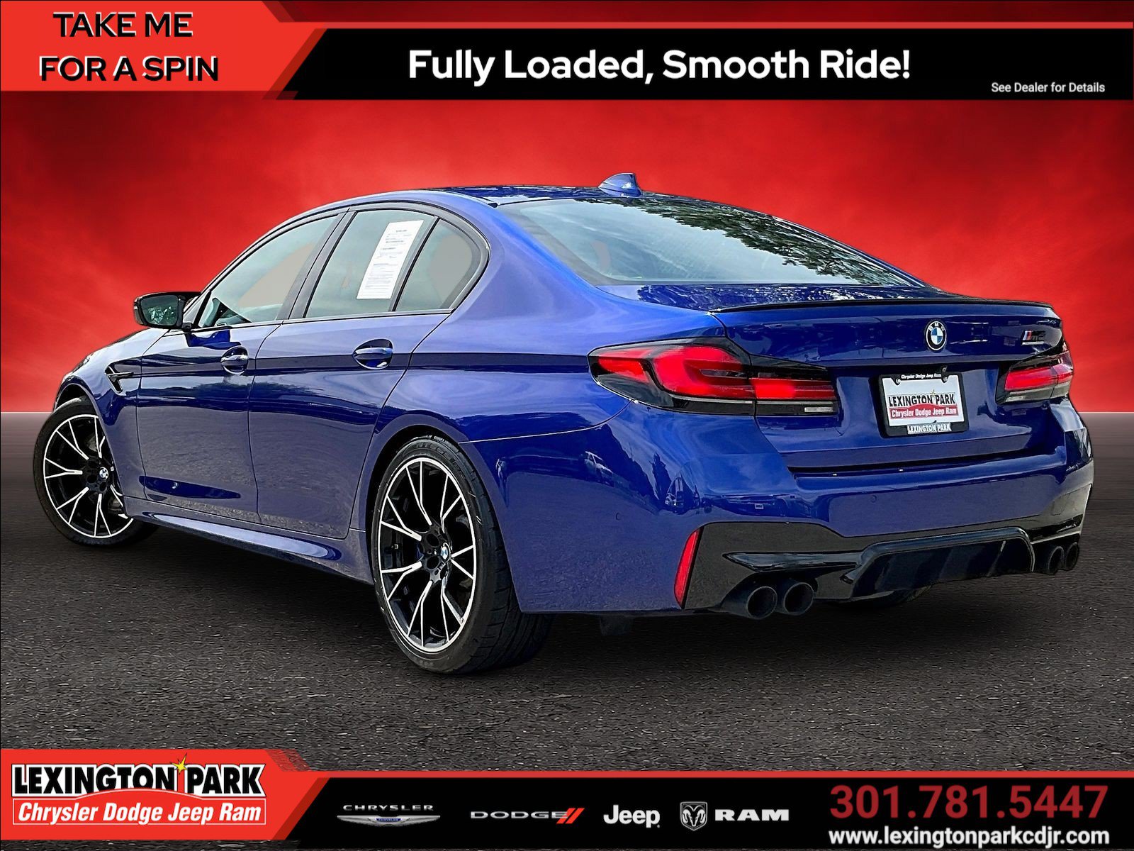Used 2021 BMW M5 w/ Competition Package AWD/4WD image 4
