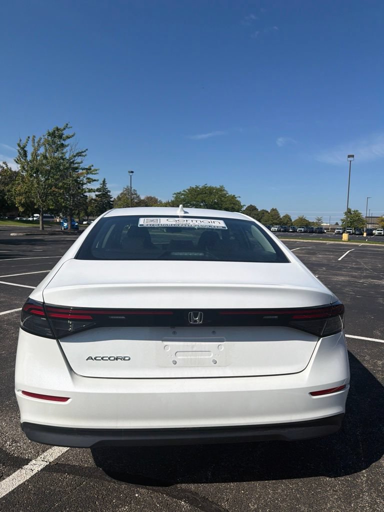 Certified 2025 Honda Accord LX image 7