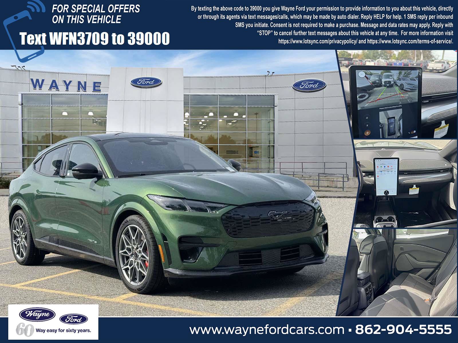 New 2025 Ford Mustang Mach-E GT w/ Interior Protection Package