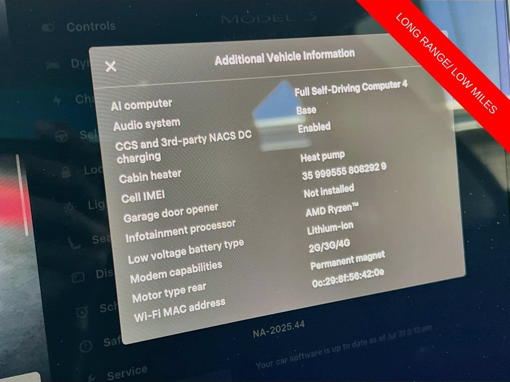 Used 2025 Tesla Model 3 Long Range RWD image 10