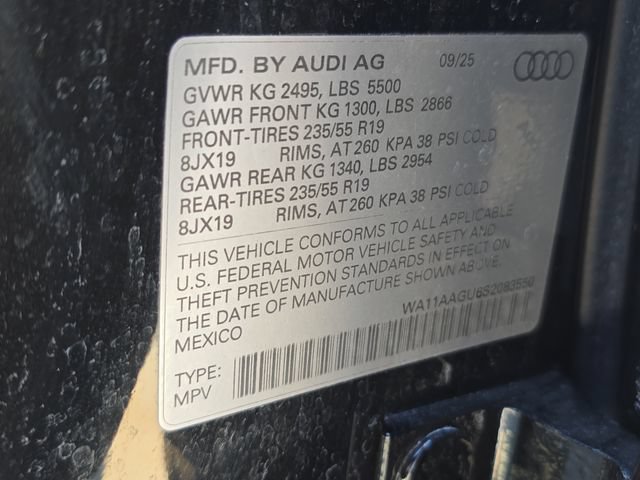 Used 2025 Audi Q5 Premium w/ Convenience Package AWD/4WD image 39