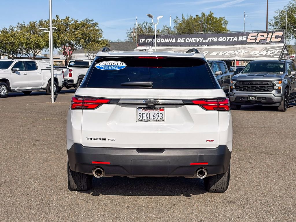 Certified 2023 Chevrolet Traverse RS image 3