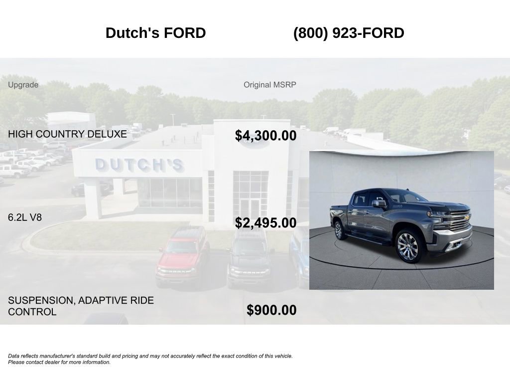 Used 2021 Chevrolet Silverado 1500 High Country AWD/4WD image 6