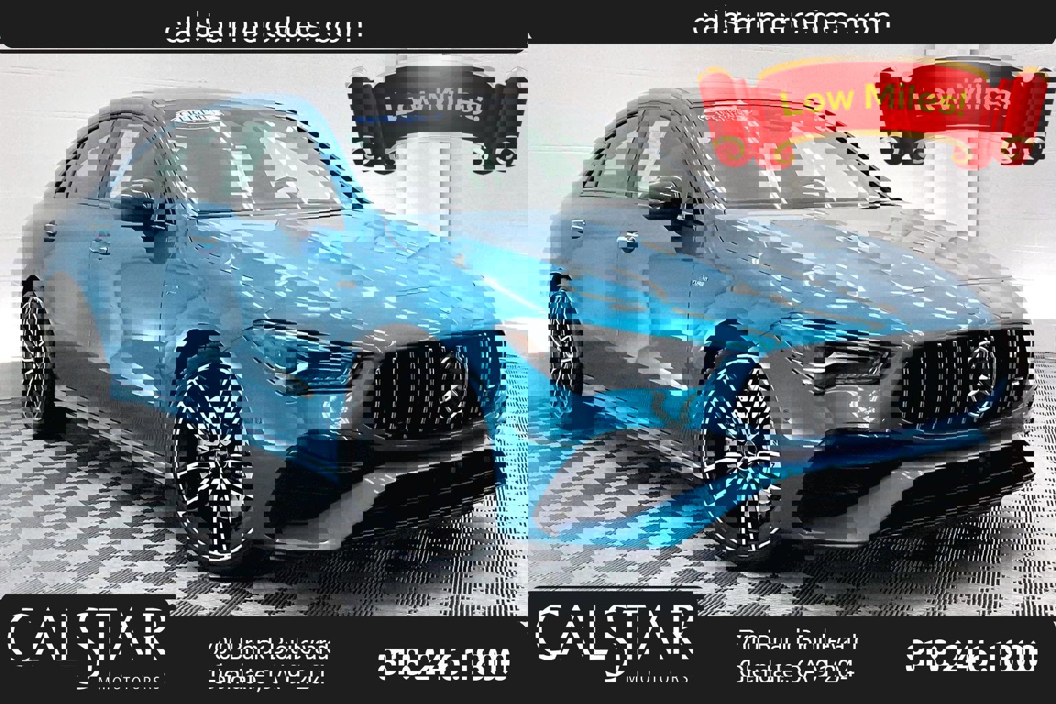 Certified 2024 Mercedes-Benz CLA 35 AMG Blue image 1