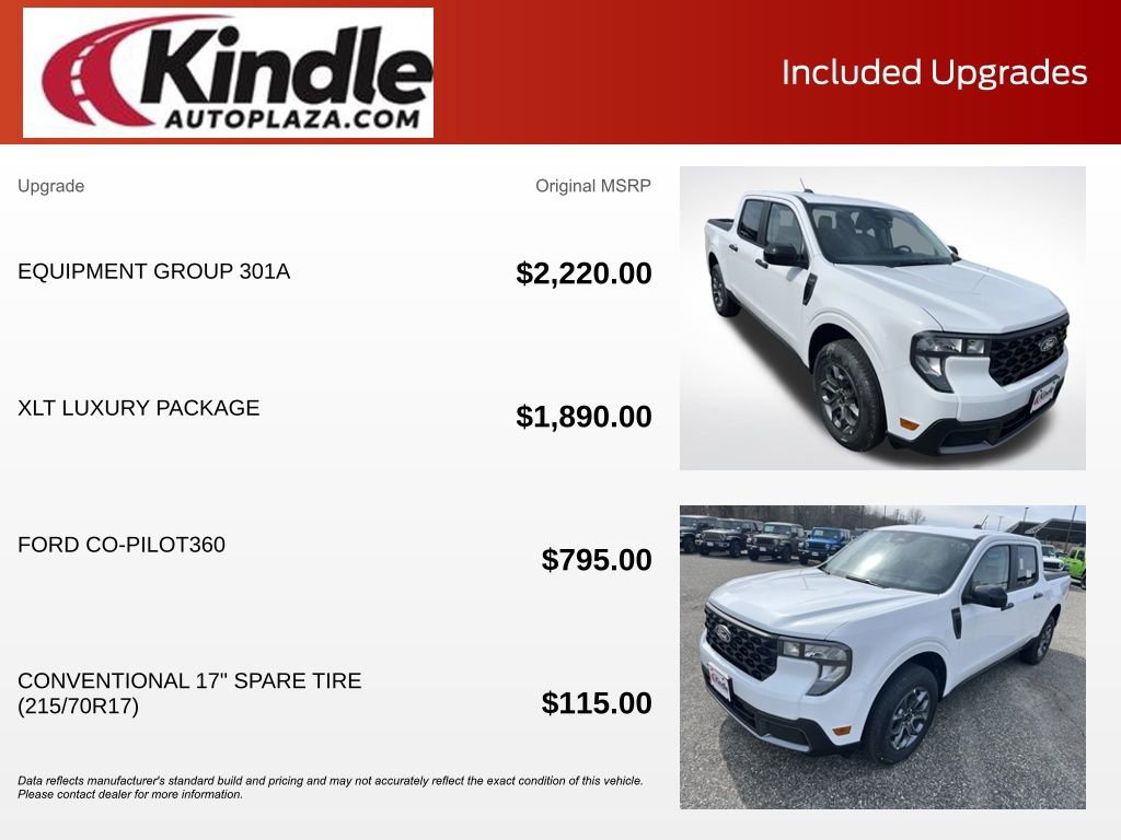 New 2026 Ford Maverick XLT w/ Equipment Group 301A image 3