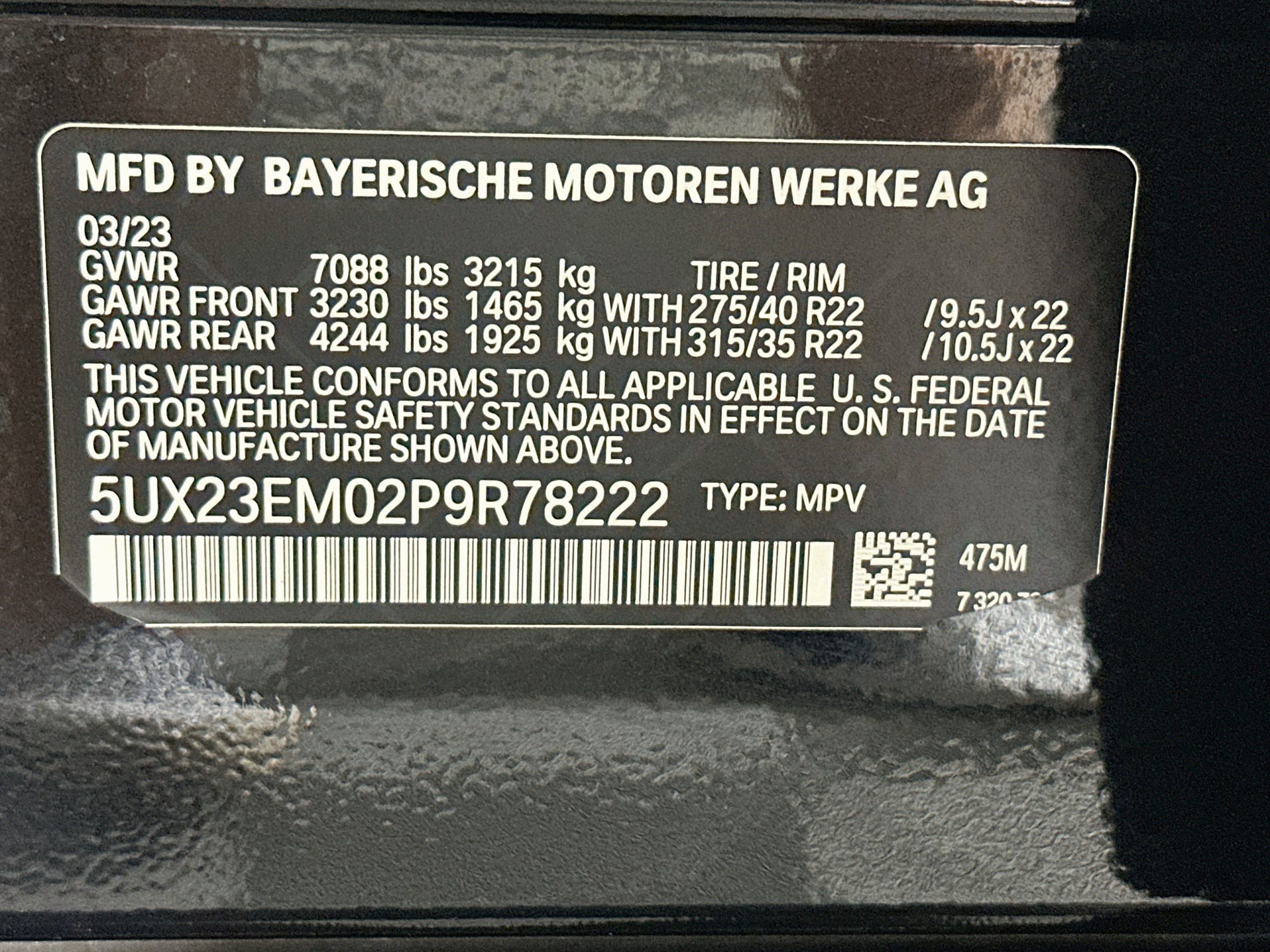 Used 2023 BMW X7 xDrive40i w/ Executive Package AWD/4WD image 39