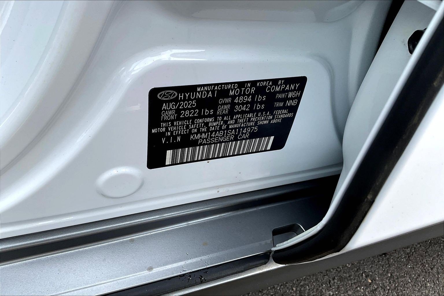 New 2025 Hyundai Ioniq 6 SE image 8