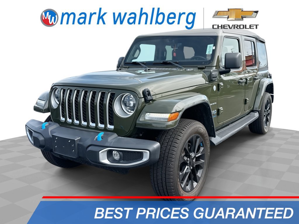 Used 2023 Jeep Wrangler Unlimited Sahara w/ Cold Weather Group AWD/4WD image 1