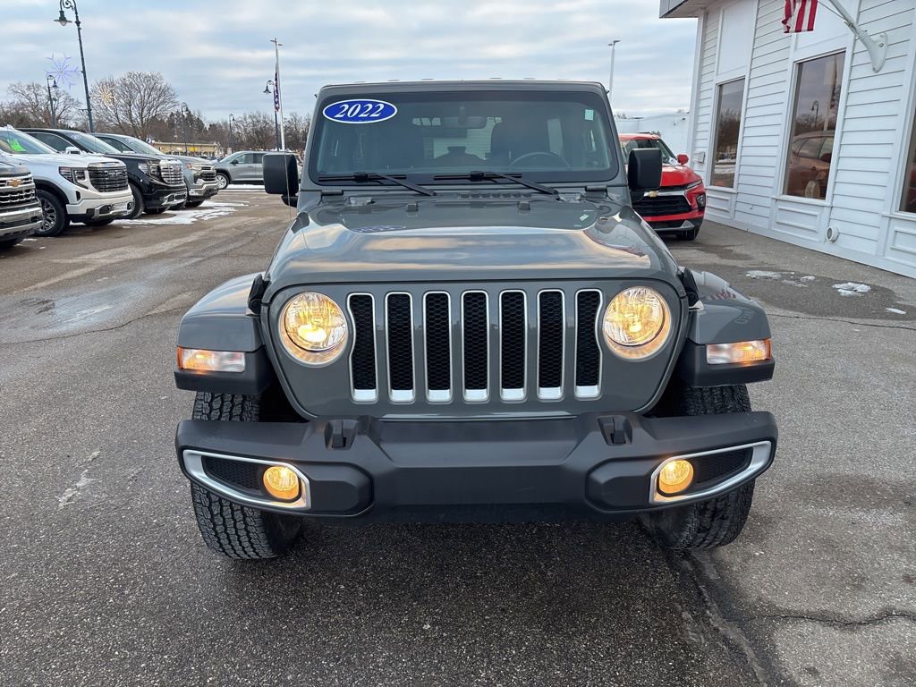 Used 2022 Jeep Wrangler Unlimited Sahara w/ Cold Weather Group AWD/4WD image 2