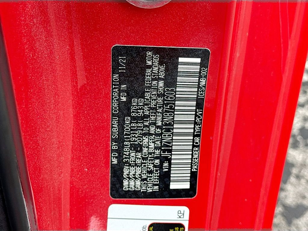 Used 2022 Toyota GR86 w/ ALL Weather Mat Package (TMS) image 29