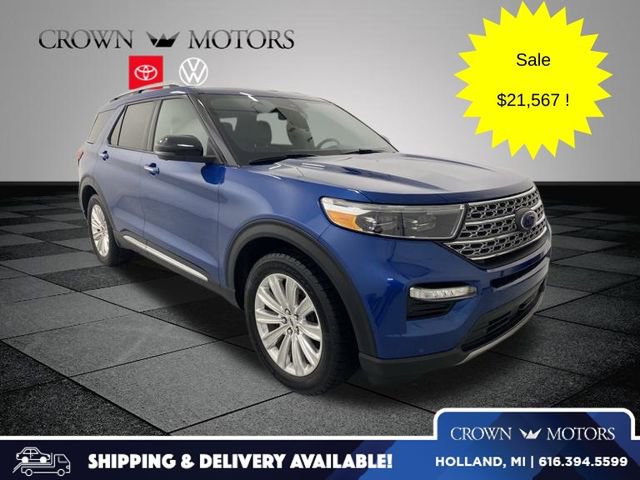 Used 2020 Ford Explorer Limited w/ Class III Trailer Tow Package