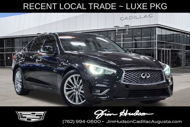 Used 2022 INFINITI Q50 Luxe w/ Cargo Package image 1
