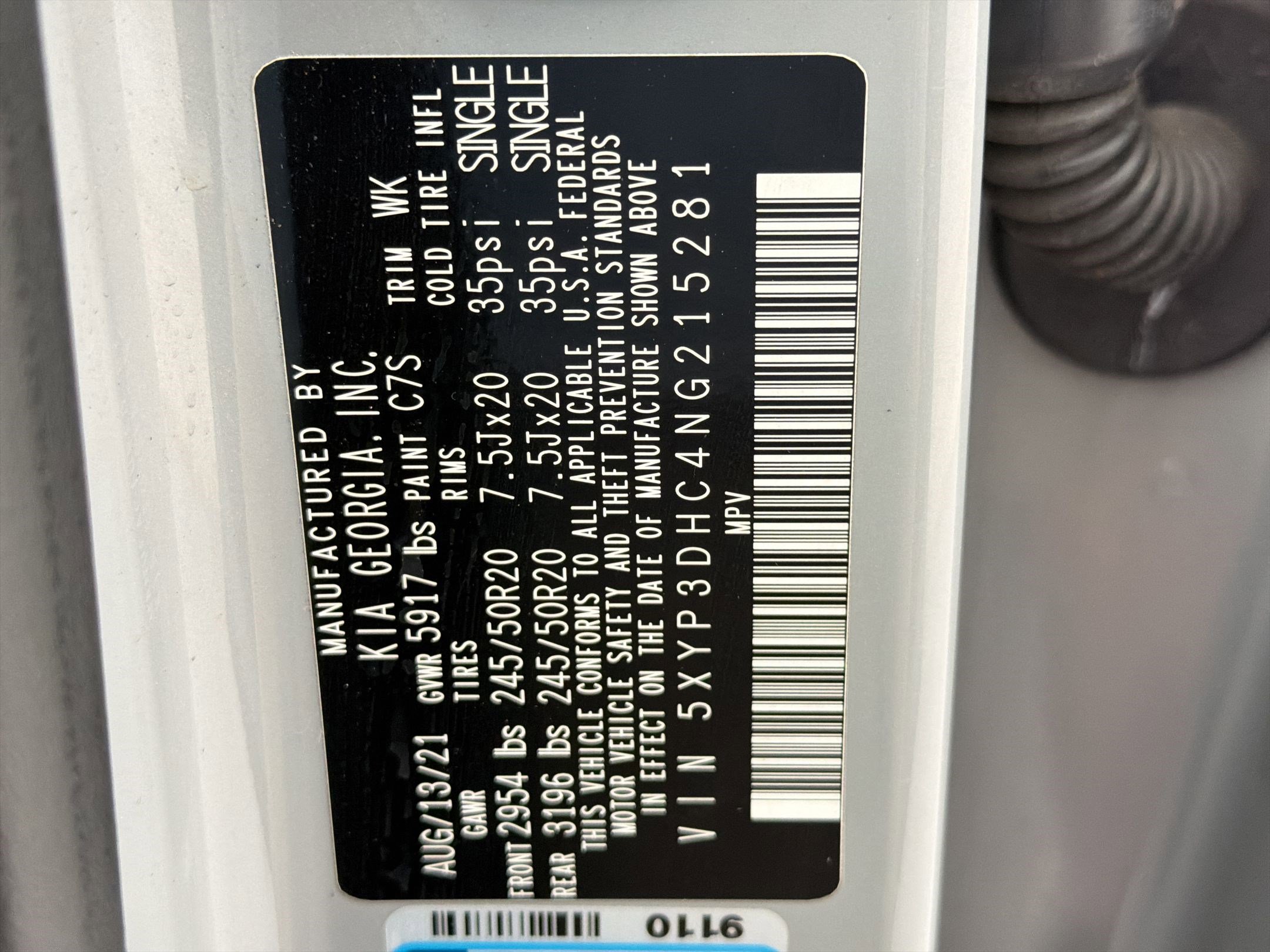 Used 2022 Kia Telluride EX w/ EX Premium Package image 20