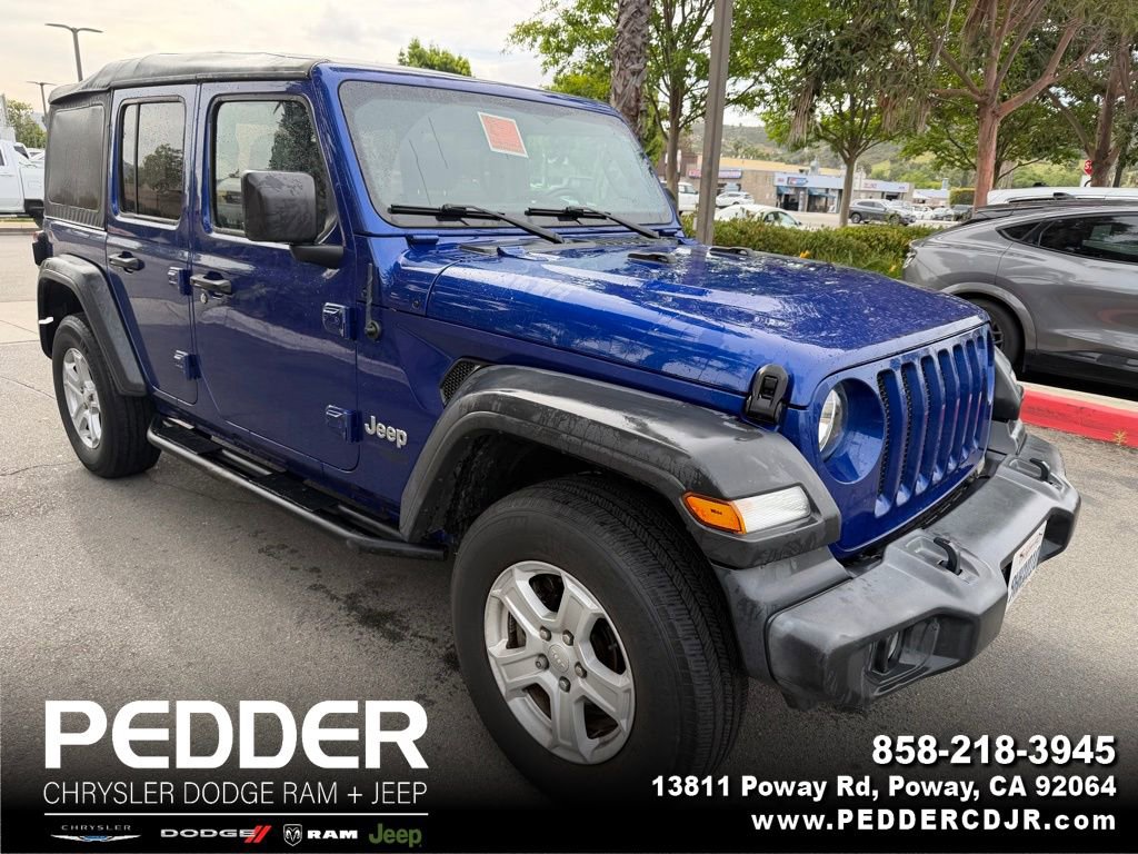 Used 2020 Jeep Wrangler Unlimited Sport S