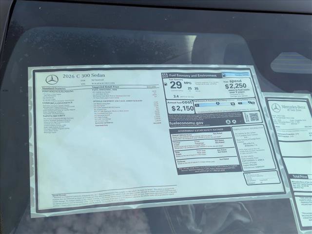 New 2026 Mercedes-Benz C 300 Sedan image 19