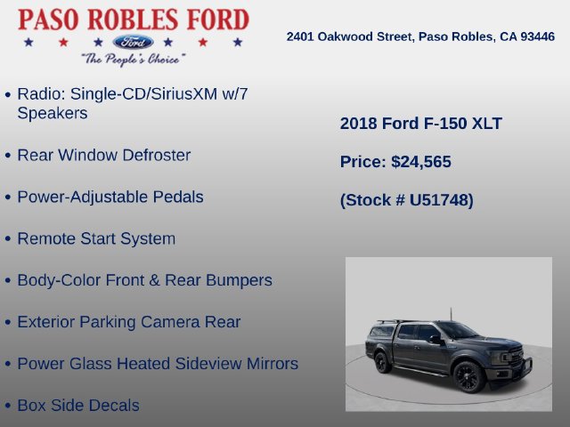 Used 2018 Ford F150 XLT w/ Equipment Group 302A Luxury RWD image 9