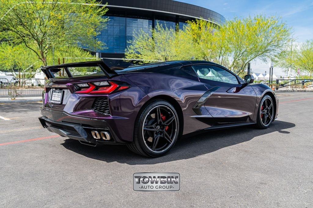 Used 2023 Chevrolet Corvette Stingray Preferred Cpe w/ Engine Appearance Package RWD image 6