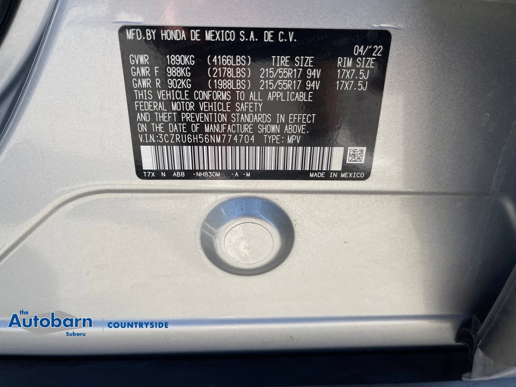 Used 2022 Honda HR-V EX image 29