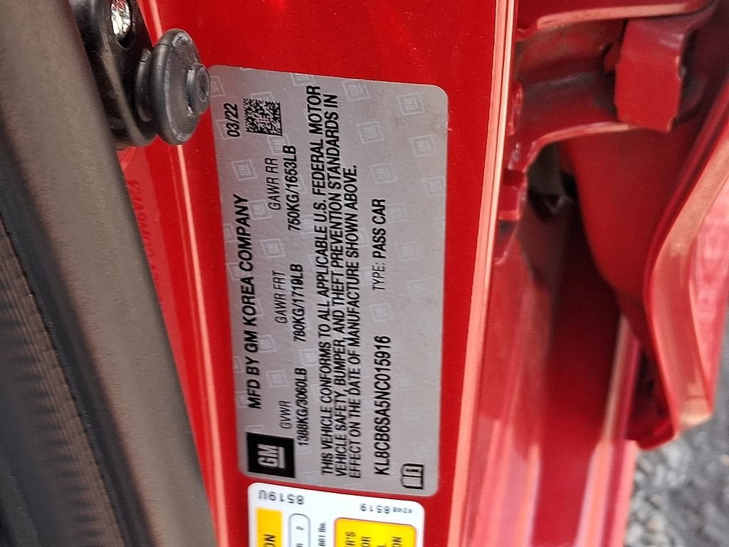 Certified 2022 Chevrolet Spark LS FWD image 27