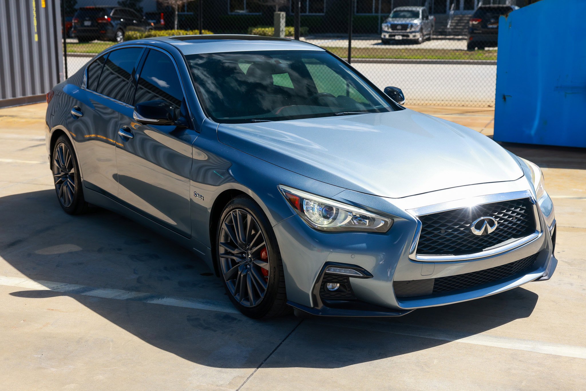 Used 2018 INFINITI Q50 Red Sport 400 w/ Sensory Package (Sport) image 20