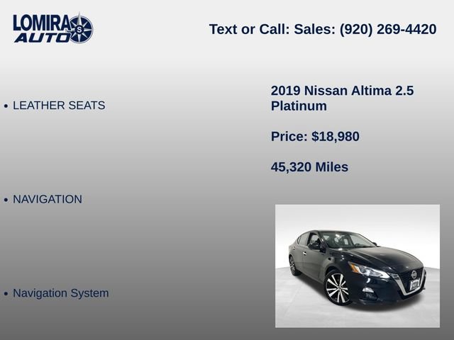 Used 2019 Nissan Altima 2.5 Platinum AWD/4WD image 21