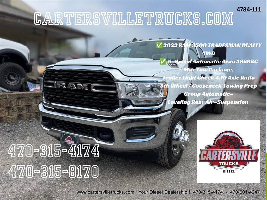 Used 2022 RAM 3500 Tradesman w/ Max Tow Package