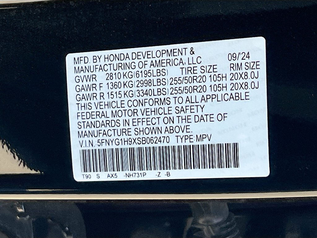 Used 2025 Honda Pilot Black Edition image 35