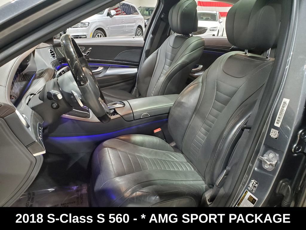 Used 2018 Mercedes-Benz S 560 4MATIC Sedan image 6