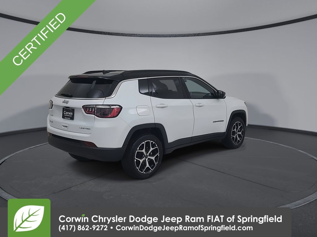 Certified 2026 Jeep Compass Limited AWD/4WD image 16