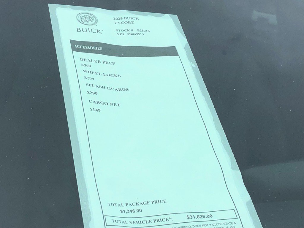 New 2025 Buick Encore GX Preferred w/ Advanced Technology Package image 13