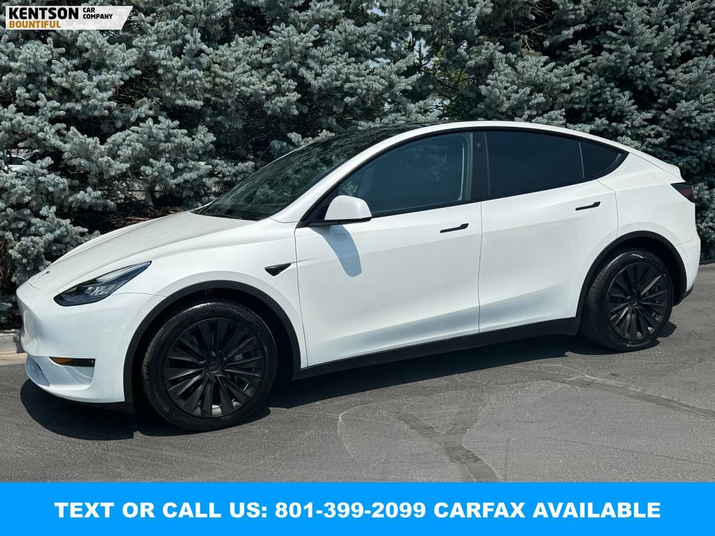 Used 2021 Tesla Model Y Long Range AWD/4WD image 1