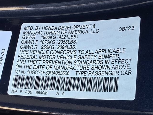 Used 2023 Honda Accord EX image 33